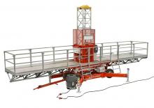Plataformas elevadoras de mástil Scanclimber Kosmos SC4000