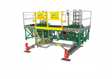 Plataformas elevadoras de mástil Hydro Mobile M-SERIES 24´ UNIT