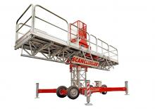 Plataformas elevadoras de mástil Scanclimber Maxus SC5000