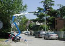 Plataformas articuladas de orugas Ruthmann BLUELIFT B39