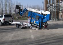 Plataformas articuladas de orugas Ruthmann BLUELIFT SA 16