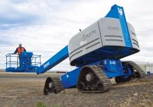 Plataformas telescópicas de orugas Genie S-40 TraX