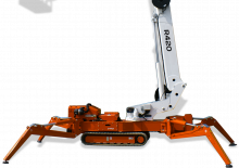 Plataformas telescópicas de orugas Easy Lift R420