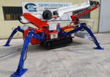 Plataformas telescópicas de orugas Basket RQG 25 spider