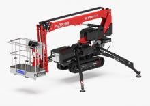 Plataformas telescópicas de orugas Basket Spider 13.80 E