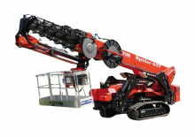 Plataformas telescópicas de orugas Basket Spider 43 T