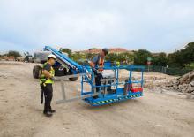 Plataformas telescópicas de ruedas Genie S-60 HF 
