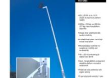 Plataformas telescópicas de ruedas Terex Aerials TB 85