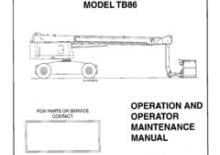 Plataformas telescópicas de ruedas Terex Aerials TB 86