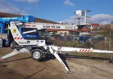 Plataformas telescópicas remolcables Dino Lift Dino 125 T