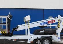 Plataformas telescópicas remolcables Dino Lift Dino 135TB II