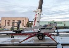 Plataformas telescópicas remolcables Dino Lift Dino 150T II