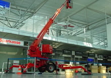 Plataformas telescópicas remolcables TEUPEN Gepard 22 T Rent
