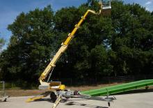 Plataformas telescópicas remolcables OMMELIFT Omme 2100 EB