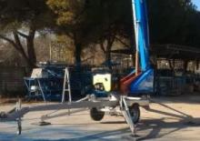Plataformas telescópicas remolcables Safi SKJ 14
