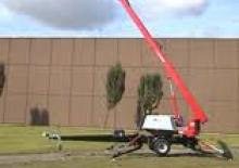 Plataformas telescópicas remolcables Jumbo Lift T 16 E