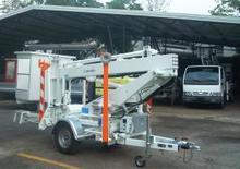 Plataformas telescópicas remolcables Colombo Giuseppe TLC 122 R