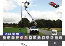 Plataformas telescópicas sobre camión Versalift LT 30 TB Electric
