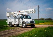 Plataformas telescópicas sobre camión Terex Optima TC55