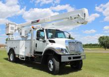 Plataformas telescópicas sobre camión Terex Optima TCX50