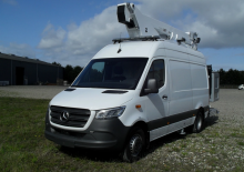 Plataformas telescópicas sobre camión Danilift PD143V