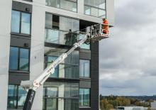 Plataformas telescópicas sobre camión Bronto Skylift S70XDT