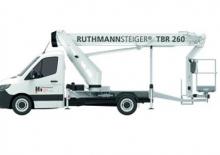 Plataformas telescópicas sobre camión Ruthmann TBR 230