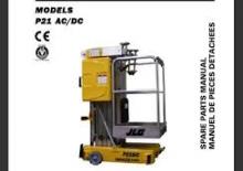 Plataformas verticales JLG P 21