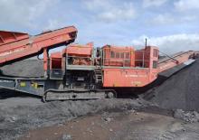 Platas cribadoras móviels Terex-Finlay 310 Hydrascreen