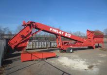 Platas cribadoras móviels Terex-Finlay 312 Hydrascreen