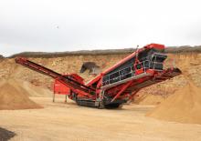 Platas cribadoras móviels Terex-Finlay 693 Supertrak