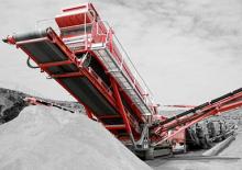 Platas cribadoras móviels Terex-Finlay 694 Supertrak