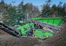 Platas cribadoras móviels EvoQuip Colt 600