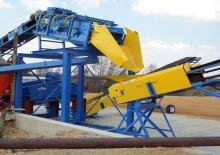 Platas cribadoras móviels Pilot Crushtec DWS2412