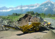 Platas cribadoras móviels Keestrack K4