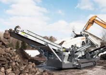 Platas cribadoras móviels Metso Lokotrack ST2.4