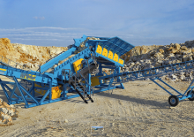 Platas cribadoras móviels Pilot Crushtec MAXIscalp 600