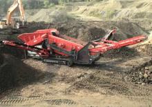 Platas cribadoras móviels Sandvik QE 440