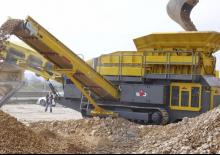 Platas cribadoras móviels Gipo RR 100