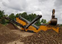 Platas cribadoras móviels Anaconda SR514