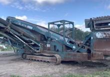 Platas cribadoras móviels Powerscreen Turbo Chieftain 1800
