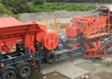 Platas cribadoras móviels Sandvik UD211