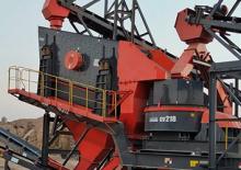 Platas cribadoras móviels Sandvik UV312 VSI