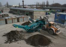Platas cribadoras móviels Powerscreen Warrior 1400 X