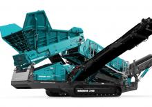Platas cribadoras móviels Powerscreen Warrior 2100