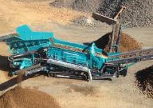 Platas cribadoras móviels Powerscreen Warrior 2400