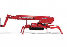 Plataformas telescópicas de orugas Sinoboom GTSZ30J