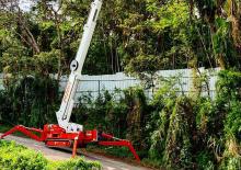 Plataformas telescópicas de orugas Easy Lift R420