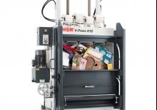 Prensas de basura HSM V-Press 818 plus