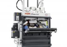 Prensas de basura HSM V-Press 825 plus